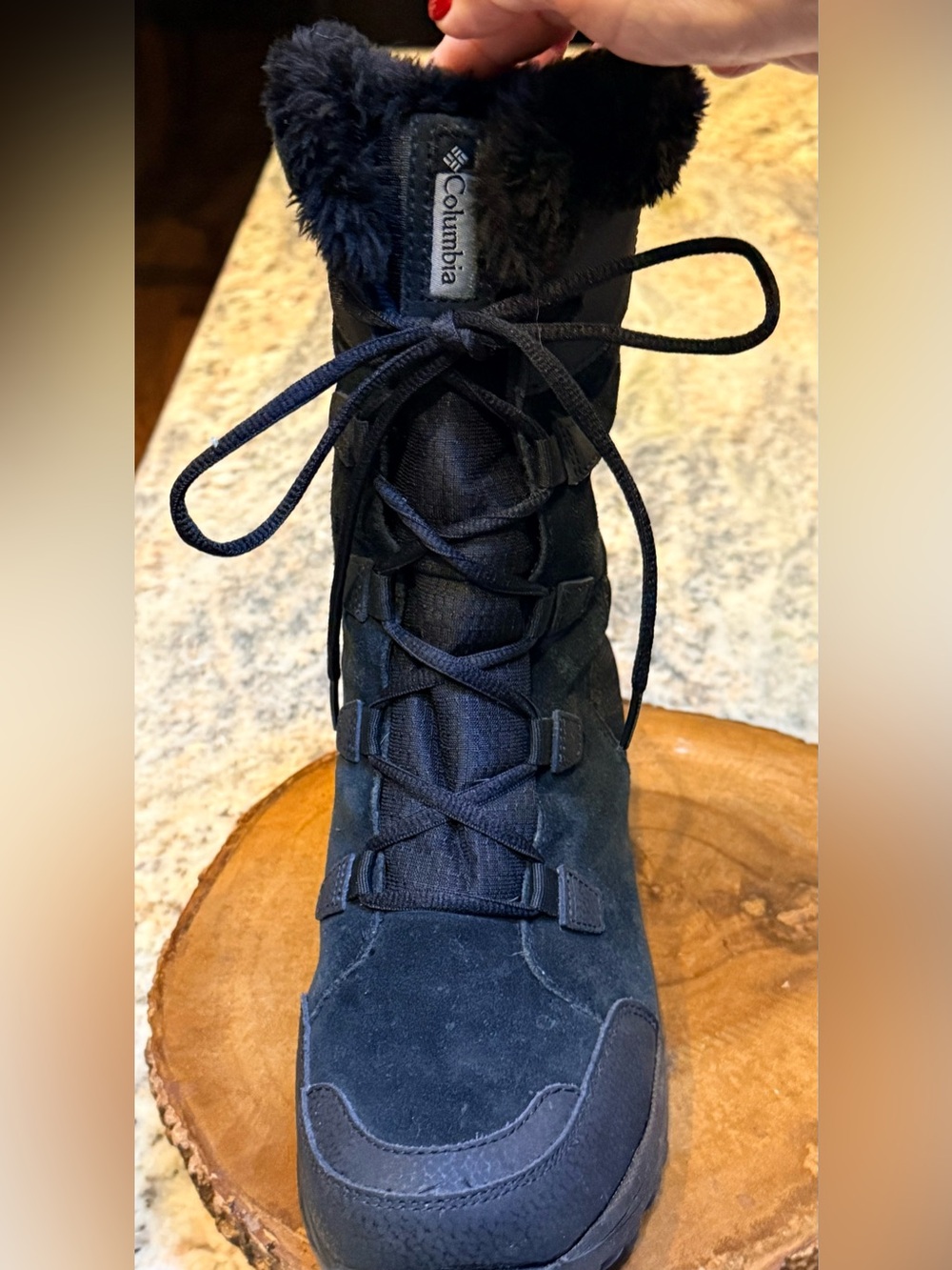 Columbia Aspen Ridge women’s waterproof winter snow boots black size 10 NIB - Picture 9 of 16